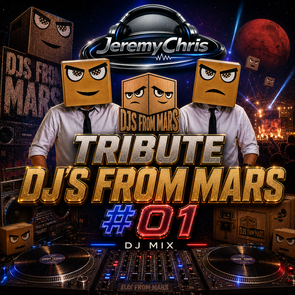 Pochette de Tribute DJs From Mars numéro 1